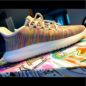 Multi-Color Adidas Tubular Sneakers